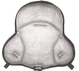 Western Saddle Full Coverage Cushion - Heather Gray Fleece Design