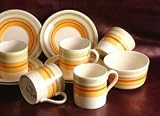 Wood and Sons Woodsware handcraft Ivory Ware Coffee Cup and Saucer