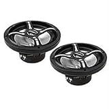 New Bazooka Mac8002b Black Marine 8 Inch 2-Way Coaxial Speakers Nylon Composite Mounting System
