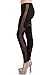 Love Melrose Womens Full Length Fashion Mesh Insert Illusion Leggings