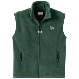 Mens Lined Havanese Fleece Vest
