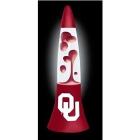 Oklahoma Sooners Lava Lamps NCAA College Athletics