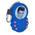 Limited Edition Blue Suede Elvis Presley Talking Keychain