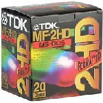 TDK - 20 x Floppy Disk 1.44 MB - PC - storage media