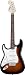 Squier by Fender Stratocaster Left-Handed Electric Guitar, Brown Sunburst Rosewood Fretboard