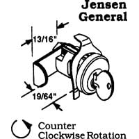 Mailbox Lock - Jensen General by 