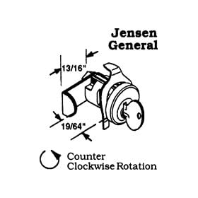 Mailbox Lock - Jensen General