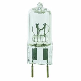 Feit Electric BPQ50/G8 50-Watt T4 JCD Halogen Bulb with Bi-Pin Base, Clear