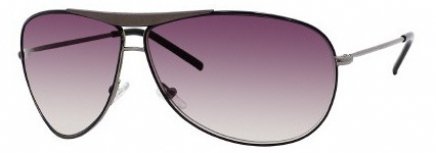 Giorgio Armani 134/S Sunglasses Black Dark Ruthenium / Gray Gradient