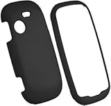 Black Rubberized Hard Case Protector for Samsung SGH-T369