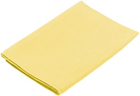JaniFiber Microfiber Cleaning Cloths Towel Set, Highly Absorbent, Lint, Scratch and Streak Free, Soft and Washable, 16 by 16, Yellow, 24 Pack