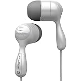 JLab Jbuds J-WHT-FOIL Hi-Fi Noise-Reducing Ear Buds, Guaranteed for Life - White
