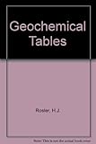 Geochemical tables