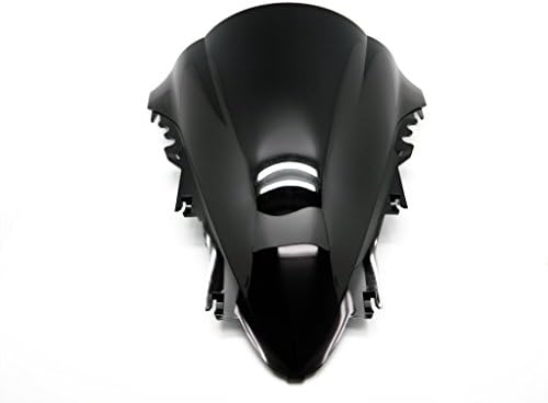 2007 2008 YAMAHA YZF R1 SMOKE BLACK TRANSPARENT DOUBLE BUBBLE WINDSCREEN WINDSHIELD ABS PLASTIC INJECTION FRONT VISOR