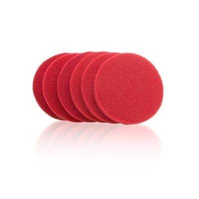 Wonder Pro Professional Red Rubber Sponge #01055 6 Count (2 Pack, 12 Pads)