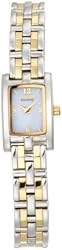 Citizen Women's EG2344-51A Eco-Drive Silhouette Two-Tone Watch