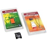 Produkt-Bild: Transcend 4GB micro SDHC SD + 2GB USB Stick + Card Reader + Adapter micro SD auf SD f&uuml;r Garmin-Asus n&uuml;vifone A50 n&uuml;vifone G60 n&uuml;vifone M10