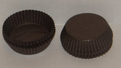 #601 Brown Paper Candy Cup Cups 1000 Pack Candy Making Supplies