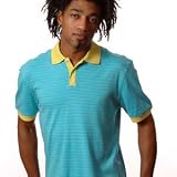 Mens Interlock Stripe Sport Shirt