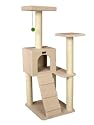 8 LEVEL 53" FAUX FLEECE CAT TREE MODEL #B5301