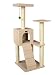 8 LEVEL 53" FAUX FLEECE CAT TREE MODEL #B5301