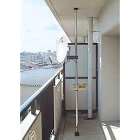 【クリックで詳細表示】マスプロ電工 BS・CSアンテナ用ベランダ取付ポール(50cm以下用) PAX-NB： 家電・カメラ