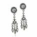 Sterling Silver Genuine Mother of Pearl Chandelier Earrings