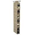 Hanging 10-Pocket Shoe Organizer - Khaki