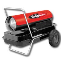 REDDY HEATER 165,000 BTU KEROSENE COMMERCIAL FORCED AIR by Kerosene Heaters