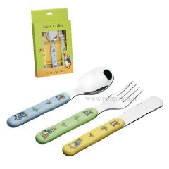Childrens Toyshop  Toys : Peter rabbit 3 piece cutlery set
