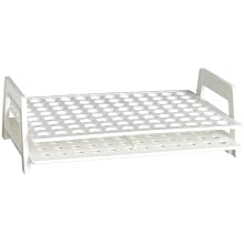 Nalgene 5973-9005 White Plastic 0.5mL Microcentrifuge Tube Rack, 96 Places