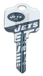 New York Jets Kwikset KW1 House Key