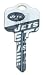 New York Jets Kwikset KW1 House Key