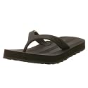 Nautica Women's Zori Thong Sandal,Black/Black,7 M
