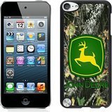 Camo John Deere Black iPod Touch 5 Screen Cover Case Unique and Custom Design
