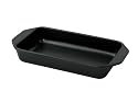 Chasseur Cast Iron Rectangular Dish 26 X 13 X 4cm Matt Black