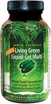 Living Green Liquid-Gel Multi for Men's - 90 - Softgel