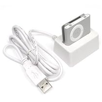 Bargaincell- Brand New Apple IPOD Shuffle 2nd Generation MP3 Player USB Hotsync & Charging Dock Cradle desktop Charger