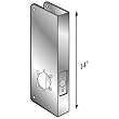 MAG #1004-14S2 Satin Stainless Steel Door Reinforcer Simplex Prep/ ADA Lever Locks
