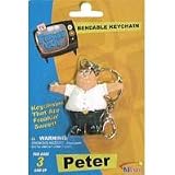 Family Guy Peter Griffin Bendable Keychain