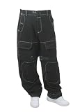 Girbaud - Girbaud Black Contrast Stitch Taped Jeans