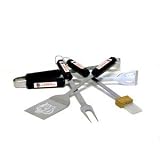 Cincinnati Bengals Stainless Steel 4-Piece BBQ Set