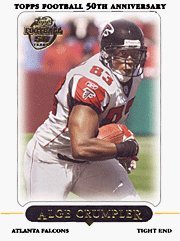 2005 Topps # 233 Alge Crumpler Atlanta Falcons Football Card