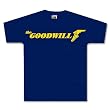 THE GOODWILL - Goodyear Logo - Blue T-shirt