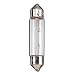 Bulbrite 715603 - 3 Watt Xenon Festoon Light Bulb, 12 Volt, T3-1/4, Clear