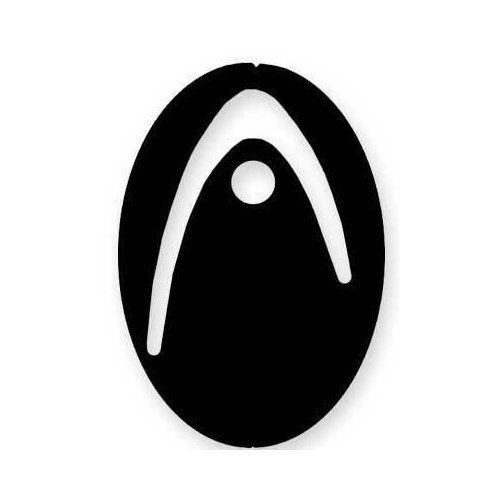 Racket Sports Head Logo Tennis Stencil