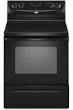 WFE321LWB Whirlpool 5.3 Cu. Ft. Freestanding Electric Range - Black
