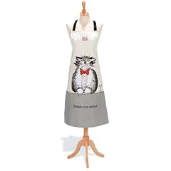 Kult K�chensch�rze Ger�hrt nicht Gesch�ttelt Shaken not Stirred Design Ann Edwards Kochen Grillen Sch�rze Katze