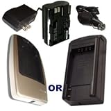Hitech - Battery & Charger for Canon EOS Digital Rebel SLR Digital Camera.