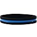 XL 9 Inch Thin Blue Line Wristbands